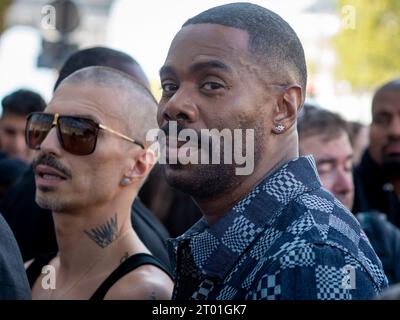 Der Schauspieler Colman Domingo nimmt an der Louis Vuitton Womenswear Spring/Summer 2024 Show als Teil der PARISER MODEWOCHE am 2. OKTOBER 2023 Teil Stockfoto