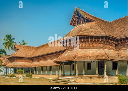 08 12 2007 Vintage Kuthiramalika Palast Trivandrum Kerala Indien.Asien. Stockfoto