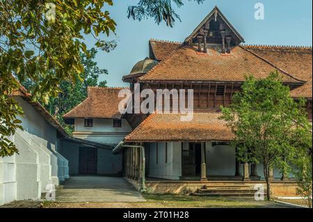 08 12 2007 Vintage Kuthiramalika Palast Trivandrum Kerala Indien.Asien. Stockfoto