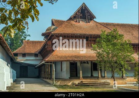 08 12 2007 Vintage Kuthiramalika Palast Trivandrum Kerala Indien.Asien. Stockfoto