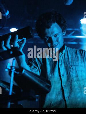 Mailand, Italien, 19. September 2023. Die englische Post-Punk-Band Squid tritt live in Santeria Toscana in Mailand auf. Credits: Maria Laura Arturi/Alamy Live News Stockfoto