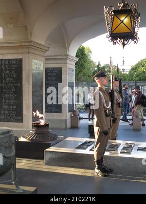 POLEN: Warschau/Grab des unbekannten Kriegers Stockfoto