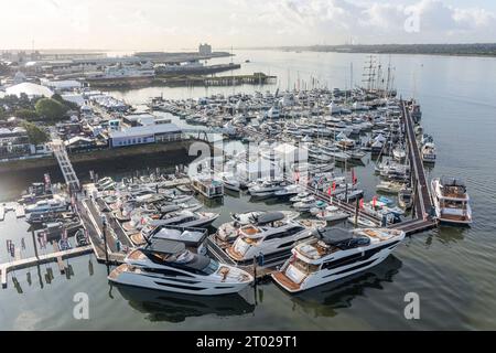 ABP Town Quay Marina, Town Quay, Port of Southampton, Southampton, Hampshire, England, Vereinigtes Königreich Stockfoto