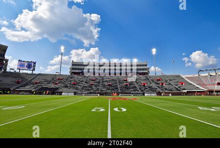 Oxford, MS, USA. 30. September 2023. Ein leerer Vaught-Hemingway vor einem College-Football-Spiel zwischen den LSU Tigers und Mississippi Rebels in Oxford, MS. Austin McAfee/CSM/Alamy Live News Stockfoto