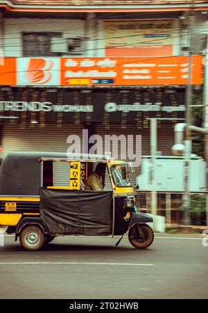 Wunderschöne Straßenfotografie im Vaikom, kerala Indien Stockfoto