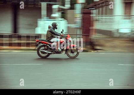 Wunderschöne Straßenfotografie im Vaikom, kerala Indien Stockfoto