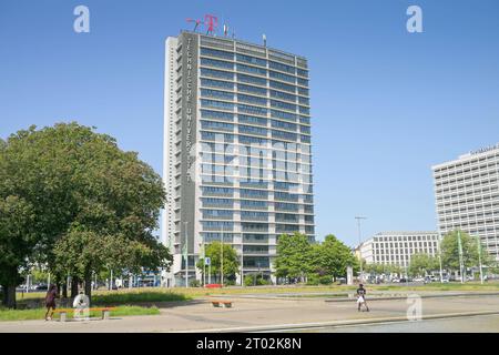 Telefunken-Hochhaus, Ernst-Reuter-Platz, Charlottenburg, Berlin, Deutschland *** Lokalunterschrift ***, Berlin, Deutschland *** Telefunken Hochhaus, Ernst-Reuter-Platz, Charlottenburg, Berlin, Deutschland Lokalunterschrift , Berlin, Deutschland Stockfoto