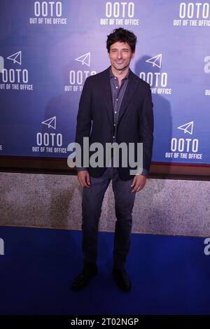 Madrid, Spanien. Oktober 2023. Andres Velencoso während der Ooto Brand Veranstaltung in Madrid am Dienstag, 3. Oktober 2023. Quelle: CORDON PRESS/Alamy Live News Stockfoto