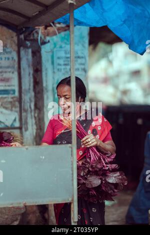 Straßenfotografie in Thripunithura, kerala Indien Stockfoto