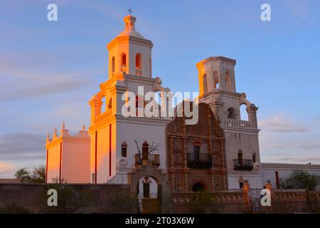 Mission San Xavier del Bac Stockfoto