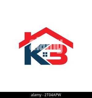 K3 Real Estates and Construction Company Logo Stock Vektor