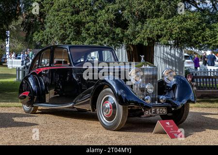 1934 Rolls-Royce Phantom II Continental, Concours of Elegance 2023, Hampton Court Palace, London, Großbritannien Stockfoto