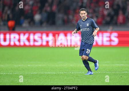 03.10.2023, Fußball, Champions League, 2. Spieltag, Saison 2023/2024, 1.FC Union Berlin - Sporting Braga, Ricardo Horta (SC Braga) Foto: Teresa Kroeger/RHR-Foto Stockfoto