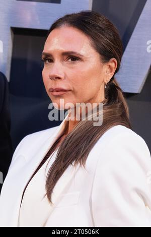 London, Großbritannien. Oktober 2023. Victoria Beckham nimmt an der Netflix-Serie der Beckham Premiere Arrivals in Curzons Mayfair in London Teil. Quelle: S.A.M./Alamy Live News Stockfoto