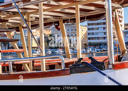 KROATIEN: ZADAR - PORT JAZINE Stockfoto