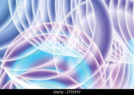 Dekoratives horizontales vertikales modernes kreatives abstraktes weißes und blaues Hintergrundvektordesign Stock Vektor