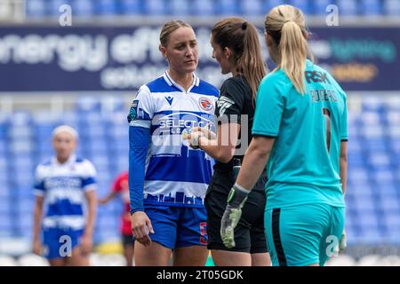 Reading, Großbritannien. 2. September 2023. . Das Spiel der Frauen-Meisterschaft zwischen Reading und Charlton Athletic im Select Car Leasing Stadium Stockfoto