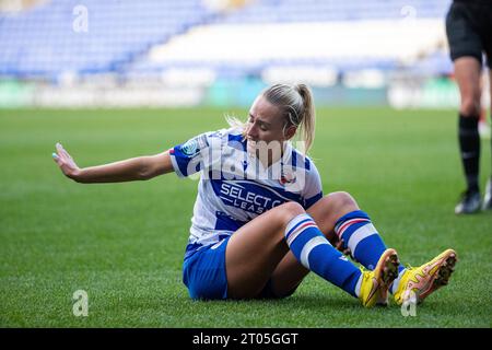 Reading, Großbritannien. 2. September 2023. . Das Spiel der Frauen-Meisterschaft zwischen Reading und Charlton Athletic im Select Car Leasing Stadium Stockfoto