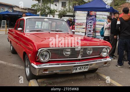 65 Ford Falcon auf einer Oldtimer-Ausstellung in Talagante, Chile, 01. Oktober 2023 Stockfoto