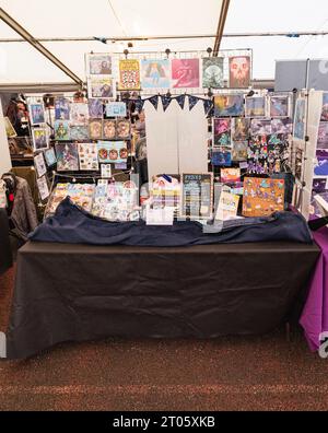 Das Lakes International Comic Art Festival 29. September - 1. Oktober Bowness auf dem Windermere Cumbria UK Lakeside Comics Marketplace Stockfoto