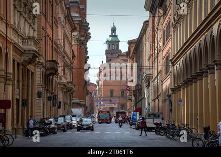 Bologna in Emilia-Romagna in Norditalien September 2023 Wiki: Ist eine Stadt in und die Hauptstadt der Region Emilia-Romagna in Norditalien, von der es stammt Stockfoto