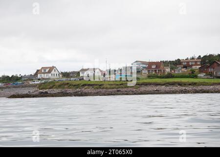 Kleine Gemeinden auf Langlade in St. Pierre & Miquelon, Frankreich Stockfoto