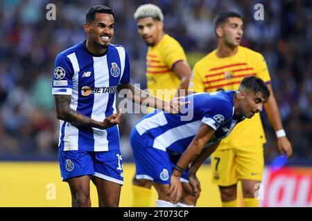 Hafen, Portugal. Oktober 2023. Estadio do Dragao Wenderson Galeno do Porto, während des Spiels zwischen Porto und Barcelona, in der 2. Runde der Gruppe H der UEFA Champions League 2023/2024 in Estadio do Dragao am Mittwoch, 04. 30761 (Daniel Castro/SPP) Credit: SPP Sport Press Photo. /Alamy Live News Stockfoto