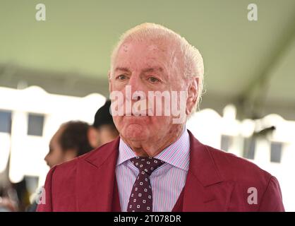 Nashville, USA. Oktober 2023. Ric Flair bei der 2023 Music City Walk of Fame Induction Ceremony, die am 4. Oktober 2023 im Music City Walk of Fame in Nashville, TN, stattfand. © Tammie Arroyo/AFF-USA.com Credit: AFF/Alamy Live News Stockfoto