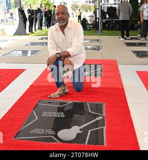 Nashville, USA. Oktober 2023. Darius Rucker bei der 2023 Music City Walk of Fame Induction Ceremony am 4. Oktober 2023 in Nashville, TN. © Tammie Arroyo/AFF-USA.com Credit: AFF/Alamy Live News Stockfoto