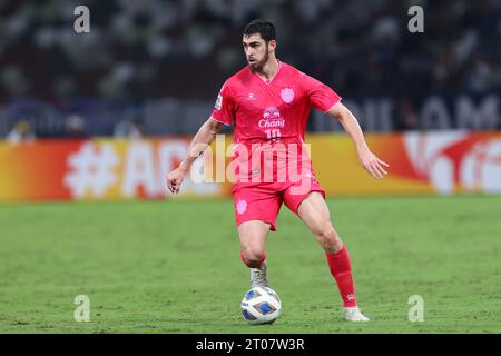 Tokio, Japan. Oktober 2023. Ramil Sheidaev (Buriram United) Fußball/Fußball : AFC Champions League 2023-24 Gruppenphase zwischen Ventforet Kofu - Buriram United im Japan National Stadium in Tokio. Quelle: YUTAKA/AFLO SPORT/Alamy Live News Stockfoto