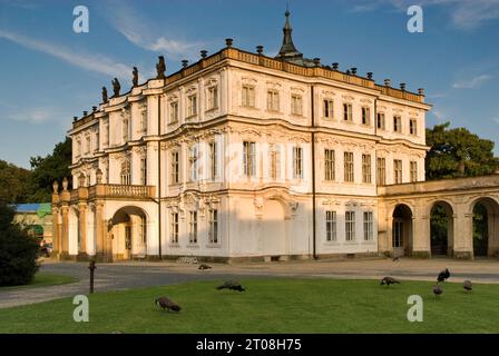 Burg Ploskovice bei Litoměřice in Ustecky kraj (Region Ústí nad Labem), Tschechische Republik Stockfoto