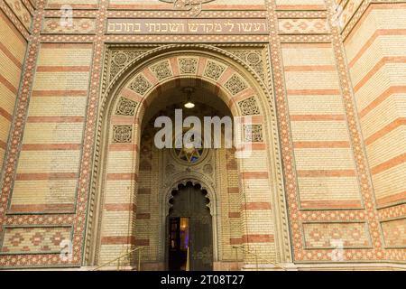 Große Synagoge in der Dohany Street in Budapest Stockfoto