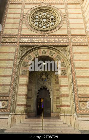 Große Synagoge in der Dohany Street in Budapest Stockfoto