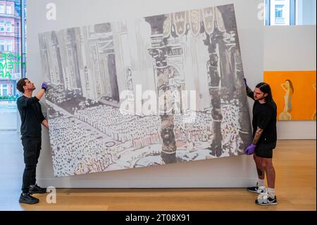 London, Großbritannien. Oktober 2023. Luc Tuymans, Rom, 2007, Schätzung: £1.200.000-1.800.000 - Vorschau auf Phillips' Frieze Week 20. Und 21. Jahrhundert & zeitgenössische Kunst Auktionen. Guy Bell/Alamy Live News Stockfoto