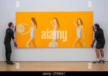 London, Großbritannien. Oktober 2023. Alex Katz, Ariel, 2016 Schätzung: £ 650.000-850.000 - Vorschau der Phillips' Frieze Week 20. Und 21. Jahrhundert & Contemporary Art Auctions. Guy Bell/Alamy Live News Stockfoto