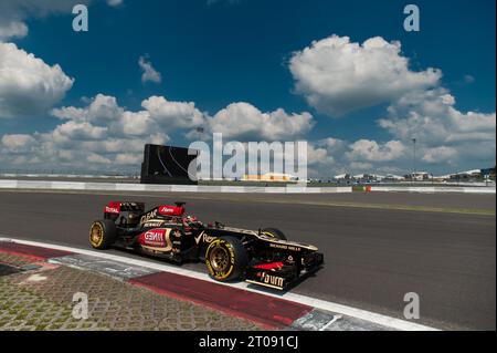 Kimi Räikkönen, FIN (Lotus F1 Team)Aktion Formel 1 Grand Prix von Deutschland auf dem Nürburgring, Deutschland am 06.07.2013 Stockfoto