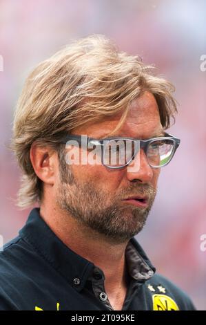 Jürgen Klopp (Trainer Bor. Dortmund) Porträt Telekom Cup 2013 in Mönchengladbach, Deutschland am 20.07.2013 Stockfoto