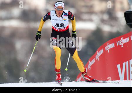 FESSEL Nicole FIS Nordische Skiweltmeisterschaft 10 km der Frauen in Val di Fiemme, Italien am 26.02.2013 Stockfoto