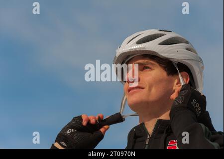 Richard Freitag Privataufnahmen in Val di Fiemme, Italien am 27.02.2013 Stockfoto