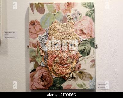 Alexandra Palace, London, Großbritannien. Oktober 2023. Die Knitting & Stitching Show im Alexandra Palace im Norden Londons. Quelle: Matthew Chattle/Alamy Live News Stockfoto