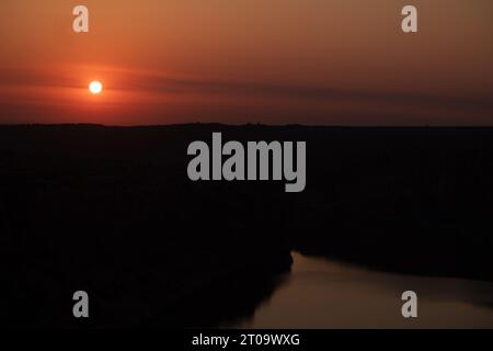 Gandikota Grand Canyon of India Tourismus Ort in Kadadapa, Andhra pradesh Stockfoto