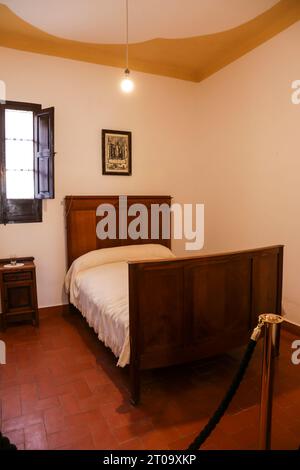 Orihuela, Alicante, Spanien, 12. August 2023: Das Miguel Hernandez House Museum in Orihuela City Stockfoto