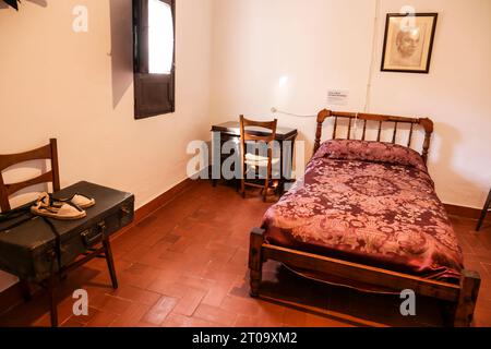 Orihuela, Alicante, Spanien, 12. August 2023: Das Miguel Hernandez House Museum in Orihuela City Stockfoto