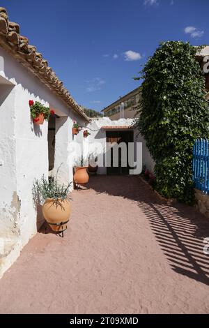 Orihuela, Alicante, Spanien, 12. August 2023: Das Miguel Hernandez House Museum in Orihuela City Stockfoto