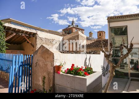 Orihuela, Alicante, Spanien, 12. August 2023: Das Miguel Hernandez House Museum in Orihuela City Stockfoto