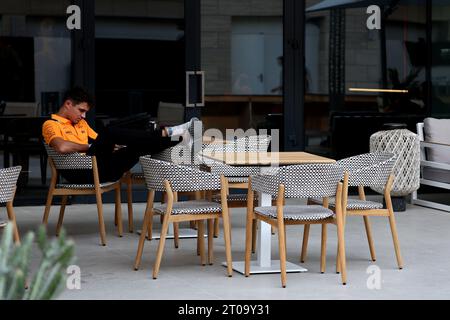 Doha, Katar. Oktober 2023. ;nop. Formel-1-Weltmeisterschaft, Rd 18, großer Preis von Katar, Donnerstag, 5. Oktober 2023. Doha, Katar. Quelle: James Moy/Alamy Live News Stockfoto