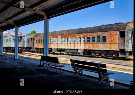 Alte Fahrzeuge Für Passagiere Stockfoto