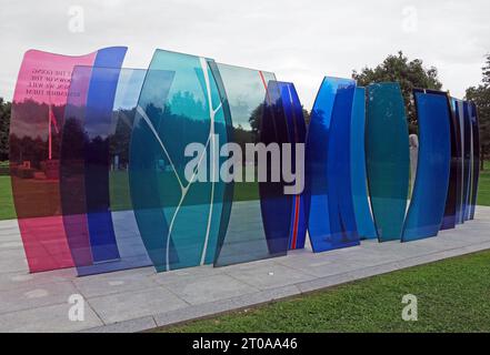 National Memorial Arboretum, Armed Forces Memorial, Alrewas Nr Lichfield, Staffordshire, England, Großbritannien Stockfoto