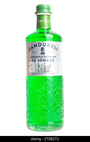Moskau, Russland, 02. Oktober 2023 Tarhun Zandukeli Lemonade Stockfoto