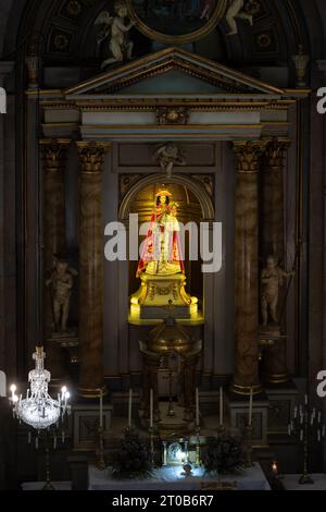 Kapelle oder Heiligtum der Pilgernden Jungfrau, Pontevedra, Galicien, Spanien Stockfoto